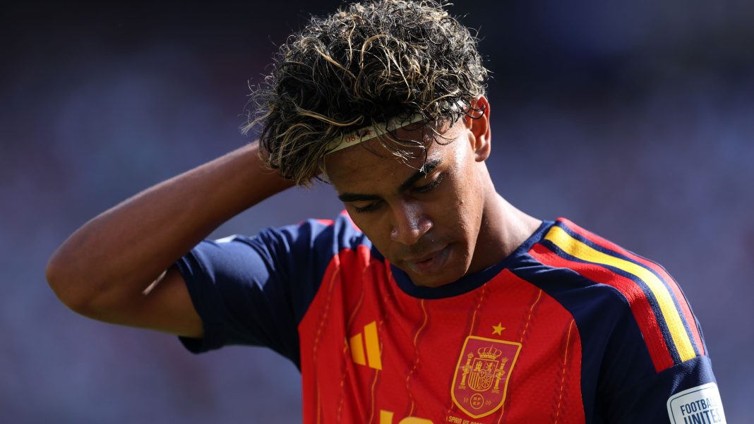 Yamal had bedenkingen ondanks wereldtitel met Spanje (Photo by: goal.com)
