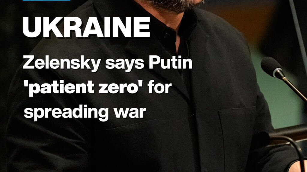 Zelensky noemt Putin 'patiënt nul' voor het verspreiden van oorlog (Picture by: s.france24.com)