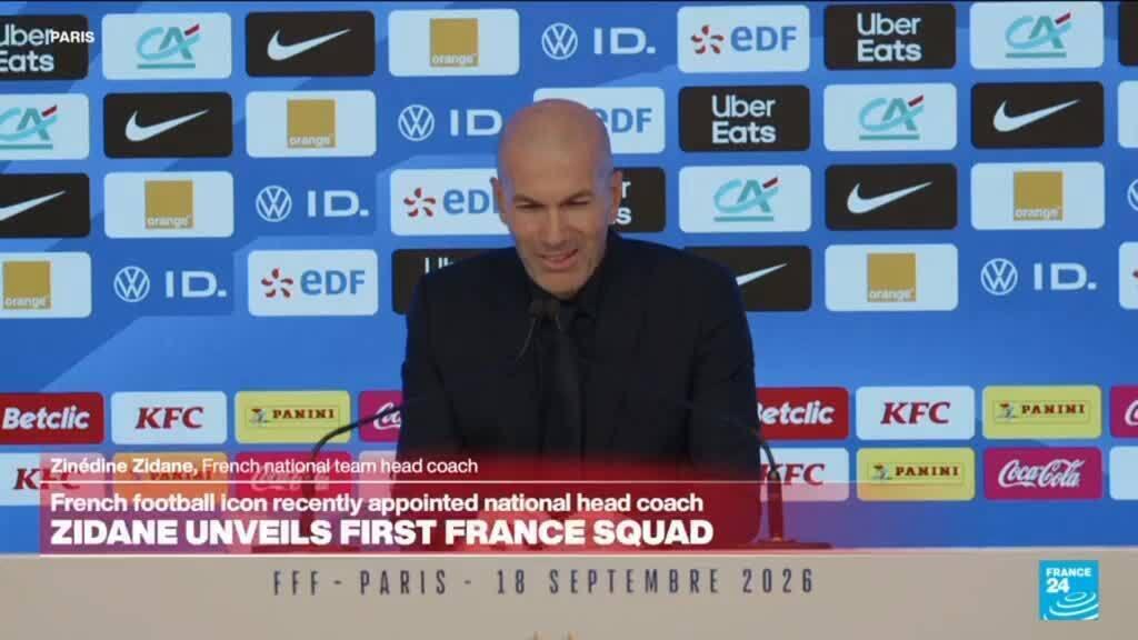 Zidane maakt eerste selectie bekend als bondscoach van Frankrijk (Picture by: s.france24.com)