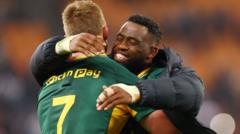 Zuid-Afrika klopt All Blacks: 2-1 in Greatest Rivalry Zuid-Afrika wint derde Test en neemt 2-1 voorsprong op All Blacks (Picture by: ichef.bbci.co.uk)