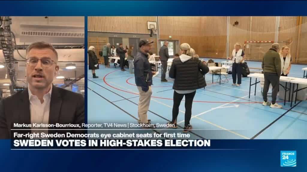 Zweden verkiezingen 2026: keerpunt voor extreemrechts? Zweden verkiezingen 2026: staat extreemrechts voor het eerst op het punt de regering in te gaan? (Picture by: s.france24.com)