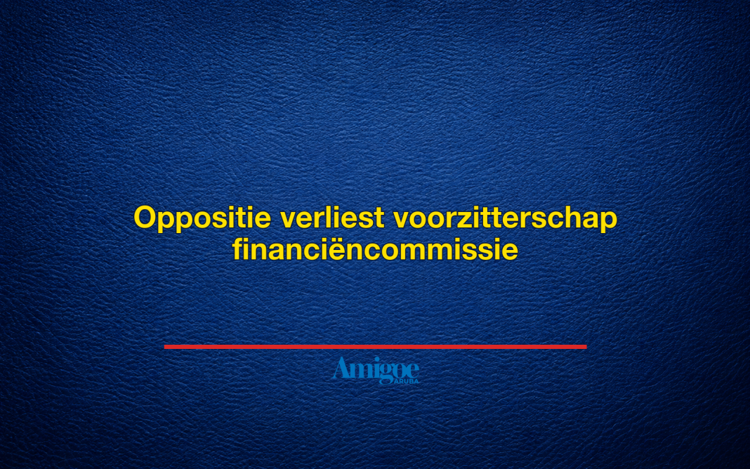 Oppositie verliest voorzitterschap financiëncommissie