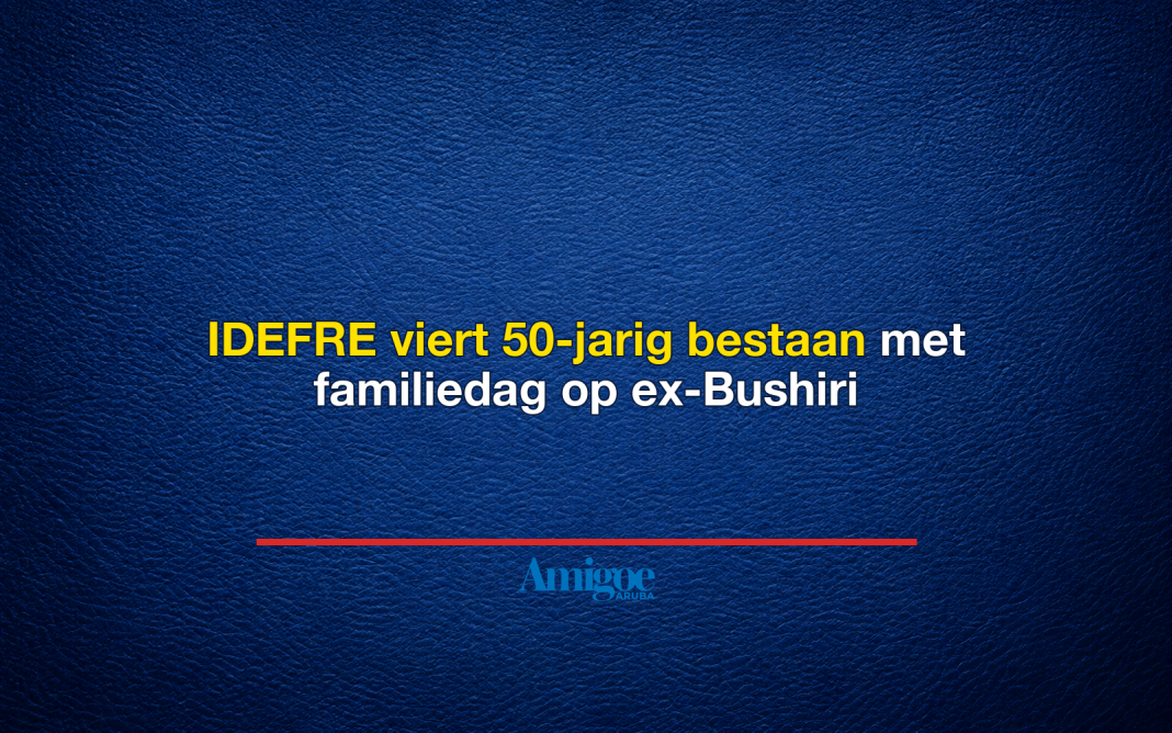 IDEFRE viert 50-jarig bestaan met familiedag op ex-Bushiri