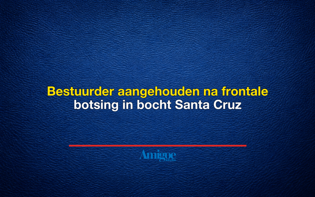 Bestuurder aangehouden na frontale botsing in bocht Santa Cruz