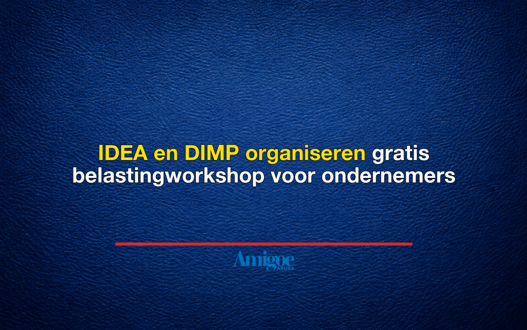 IDEA en DIMP organiseren gratis belastingworkshop voor ondernemers