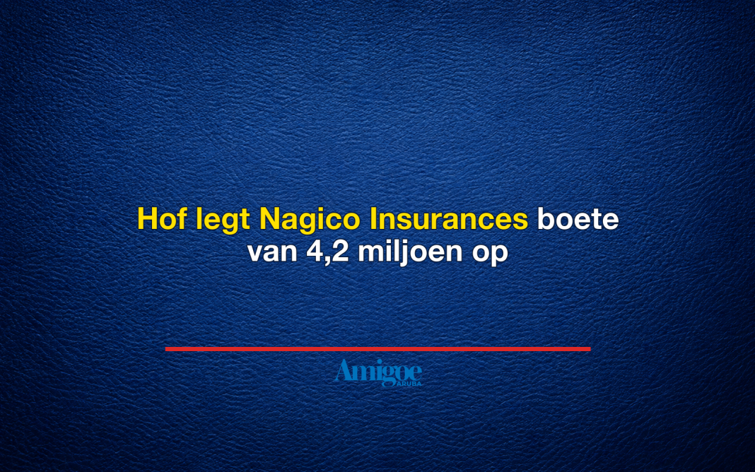 Hof legt Nagico Insurances boete van 4,2 miljoen op