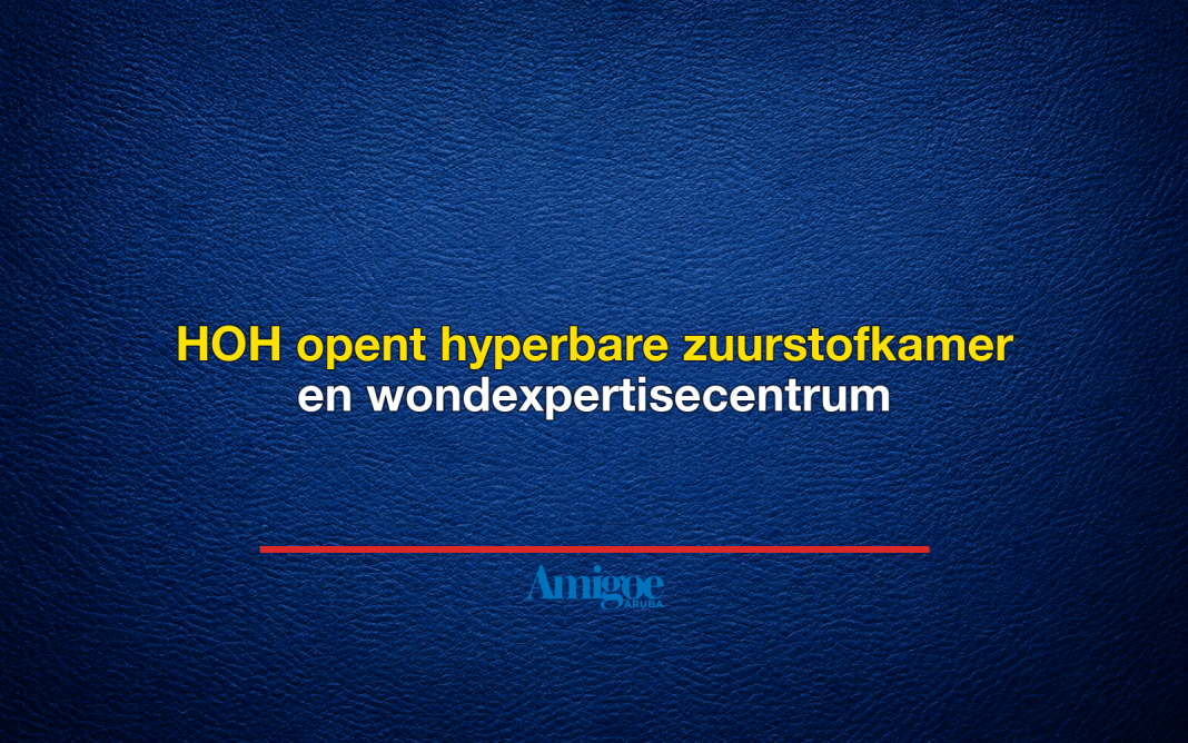 HOH opent hyperbare zuurstofkamer en wondexpertisecentrum