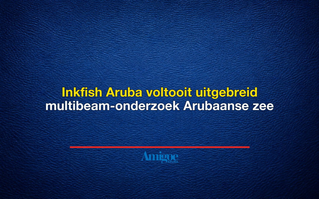 Inkfish Aruba voltooit uitgebreid multibeam-onderzoek Arubaanse zee