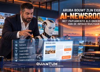 Aruba bouwt zijn eigen AI-newsroom: Quantum Quorum Media maakt Papiamento onderdeel van de infrastructuur