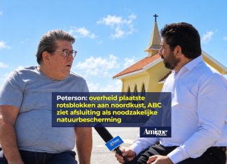 Peterson: overheid plaatste rotsblokken aan noordkust, ABC ziet afsluiting als noodzakelijke natuurbescherming
