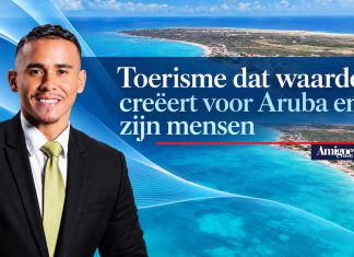 Minister van Toerisme Wendrick Cicilia: toerisme moet waarde creëren voor Aruba en zijn bevolking