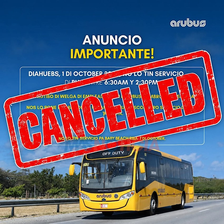 Staking Arubus op laatste moment afgewend Staking Arubus op laatste moment afgewend (Picture by: masnoticia.com)