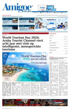 Amigoe Daily Krant — Dageditie (2026-09-27)